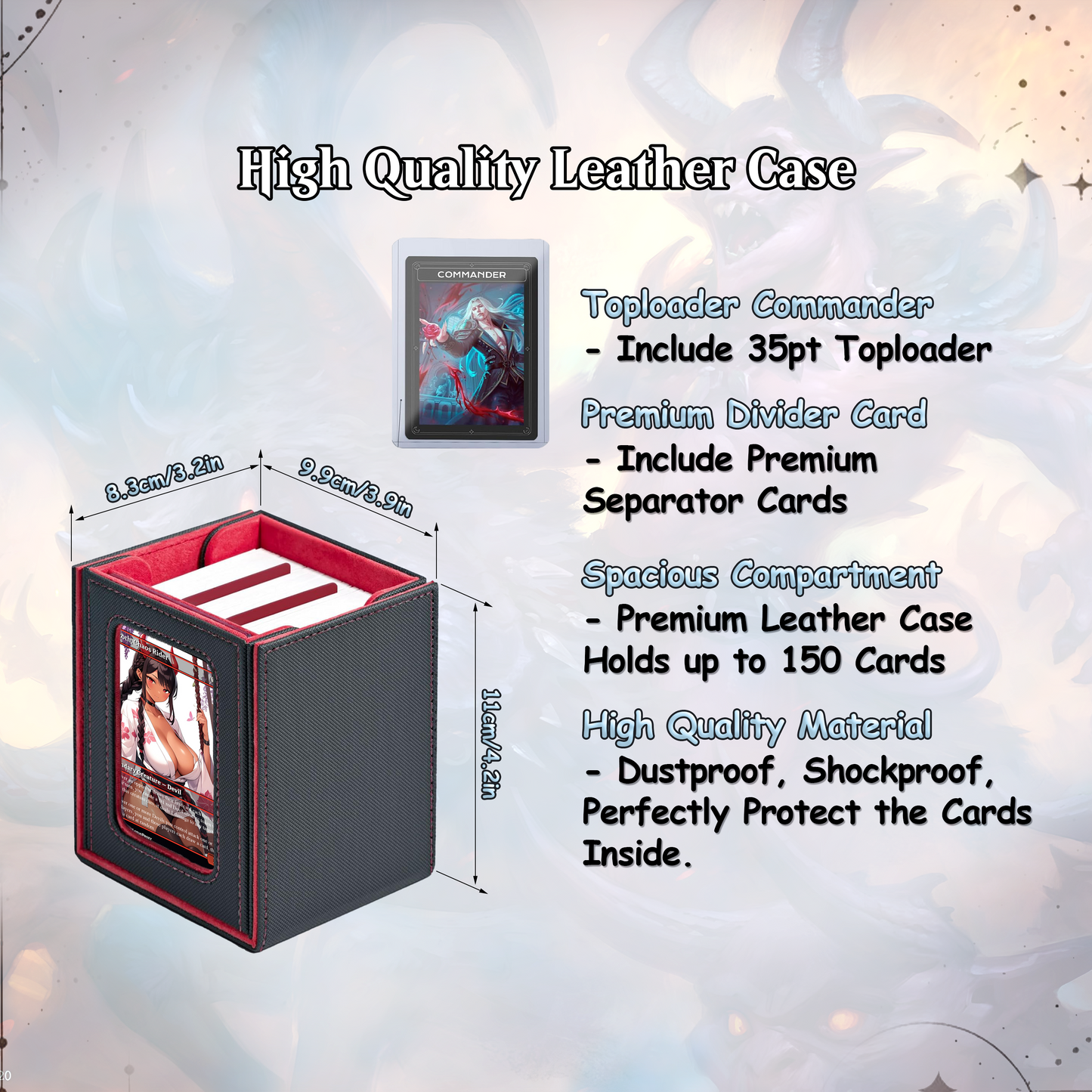 Chaos Commander Deck Zurzoth Custom MTG Cards Premium Proxy Cards Complete EDH Deck Premium Quality