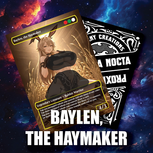 Sexy Custom EDH Deck – Baylen the Haymaker, Hare Apparent | RABBIT SWARM | + 21 Sizzling Rabbit Tokens!