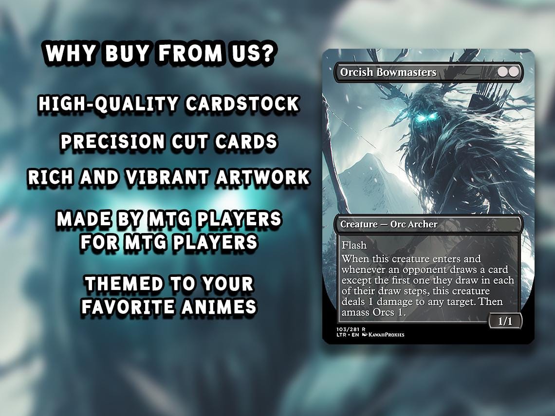 Mythological Creatures MTG Deck - Captain N'ghathrod EDH | Premium Deck | Custom Competitive 100+ Cards