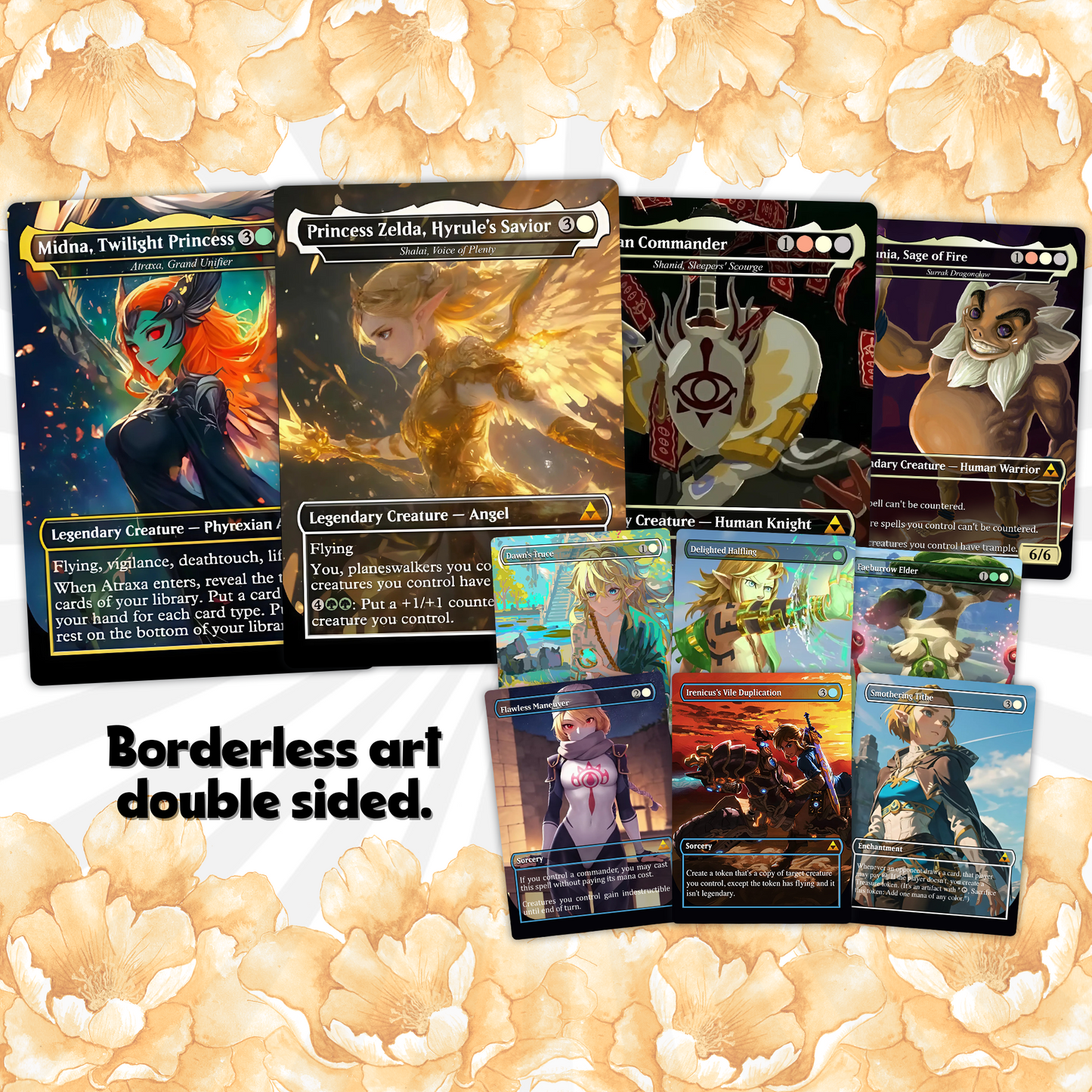 Saviors of Hyrule – 100 Card Zelda Themed Commander | Custom MTG Proxy EDH