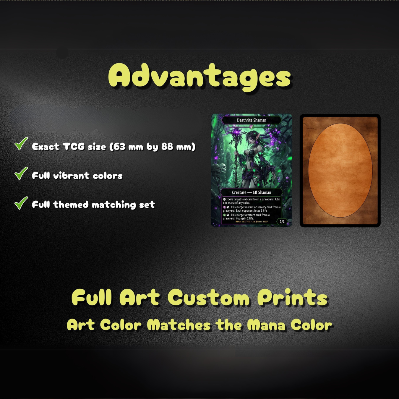 Meren Commander Graveyard Deck – Custom Cards for Casual Play