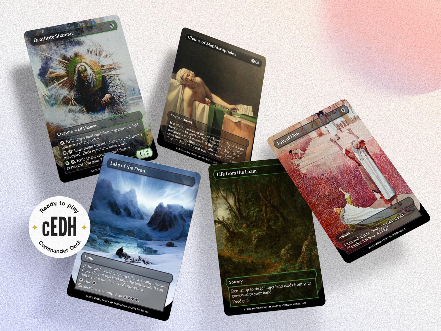 The Gitrog Monster cEDH Commander Deck — 100+ Custom Art Playtest Cards for Commander EDH