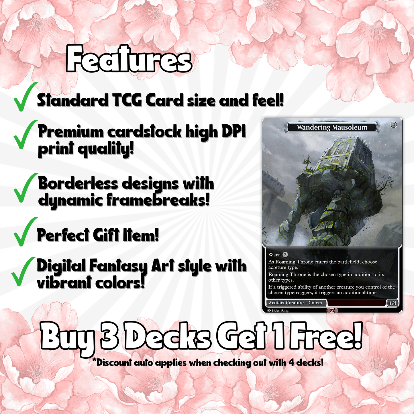Elden Ring Commander Deck • Elden Ring  Mtg Proxy Deck • Mtg Commander Deck • Custom MTG card • Sidar Jabari of Zhalfir • Mtg Proxy Commander