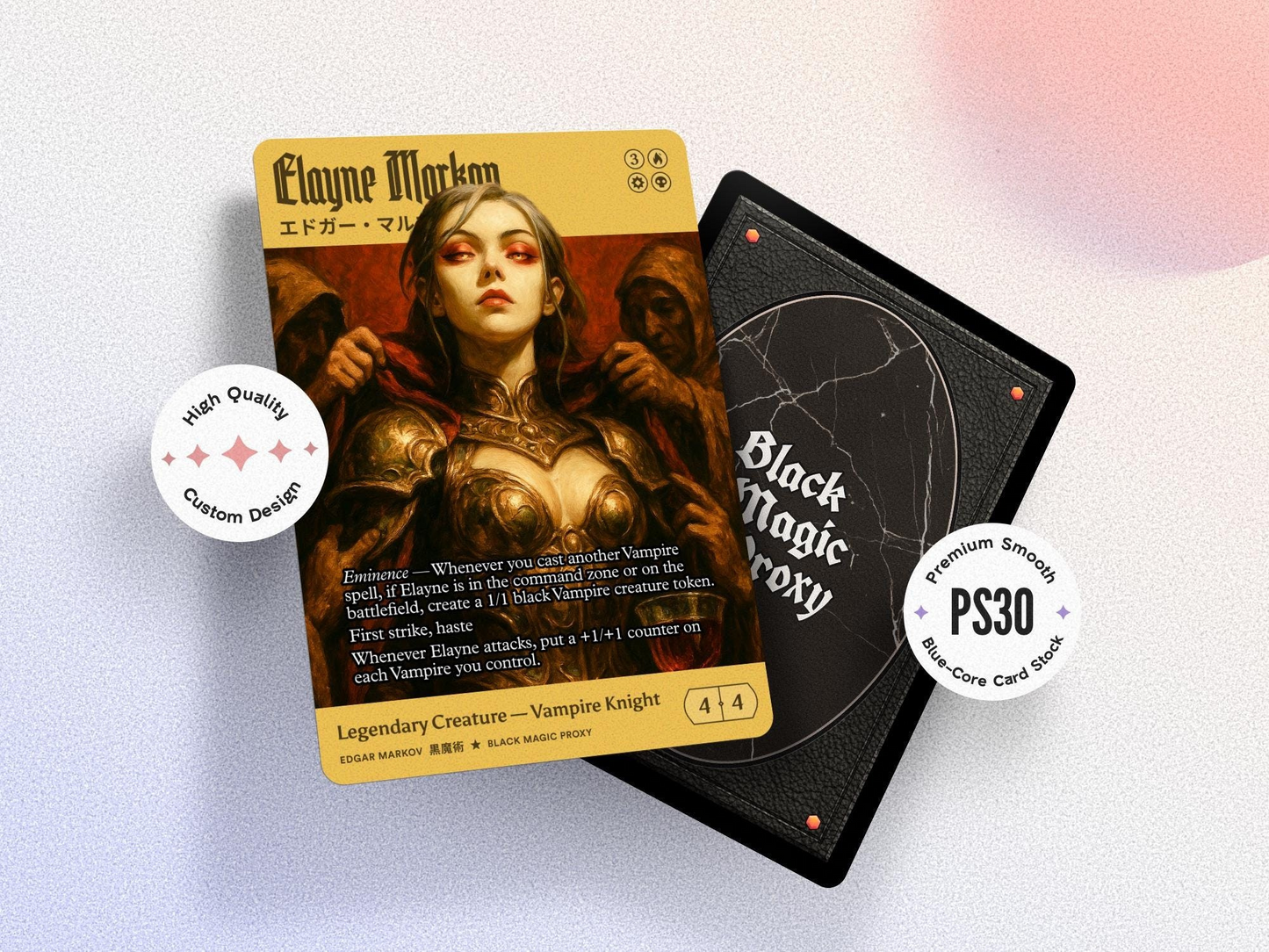 Vampire Aristocrats cEDH Commander Deck — 100+ Custom Art Playtest Cards for Commander EDH