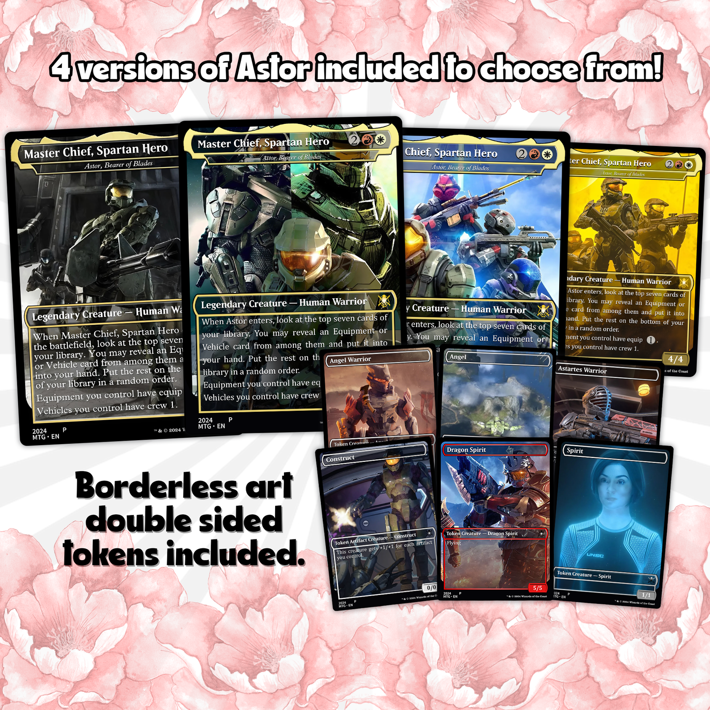 Halo Infinite Commander Deck • Halo Infinite themed Mtg Proxy Deck • H.a.l.o. A.r.m.o.r. • Mtg Deck Box •Proxy Custom Card •MTG Proxy Cards •Edh Deck