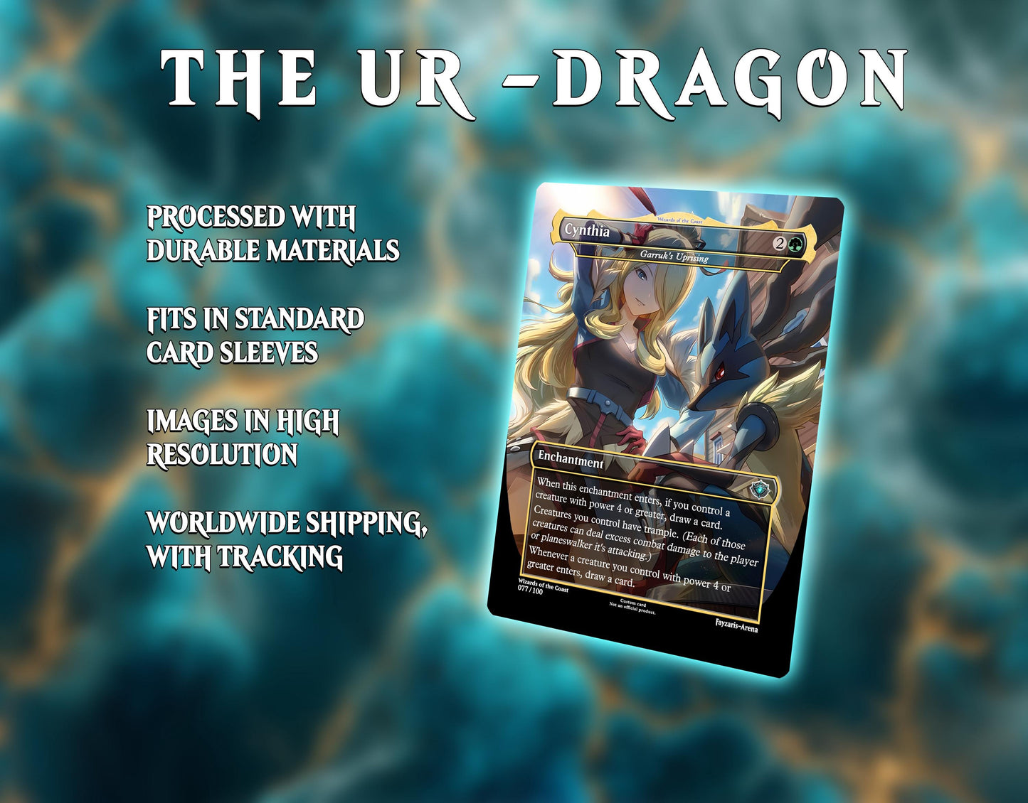 The Ur Dragon MTG Proxy Commander Deck