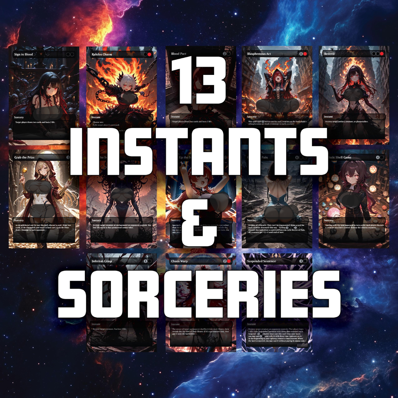 Valgavoth, Harrower of Souls - Sexy Custom Proxy Commander Deck | Precon & Fully Custom Options!
