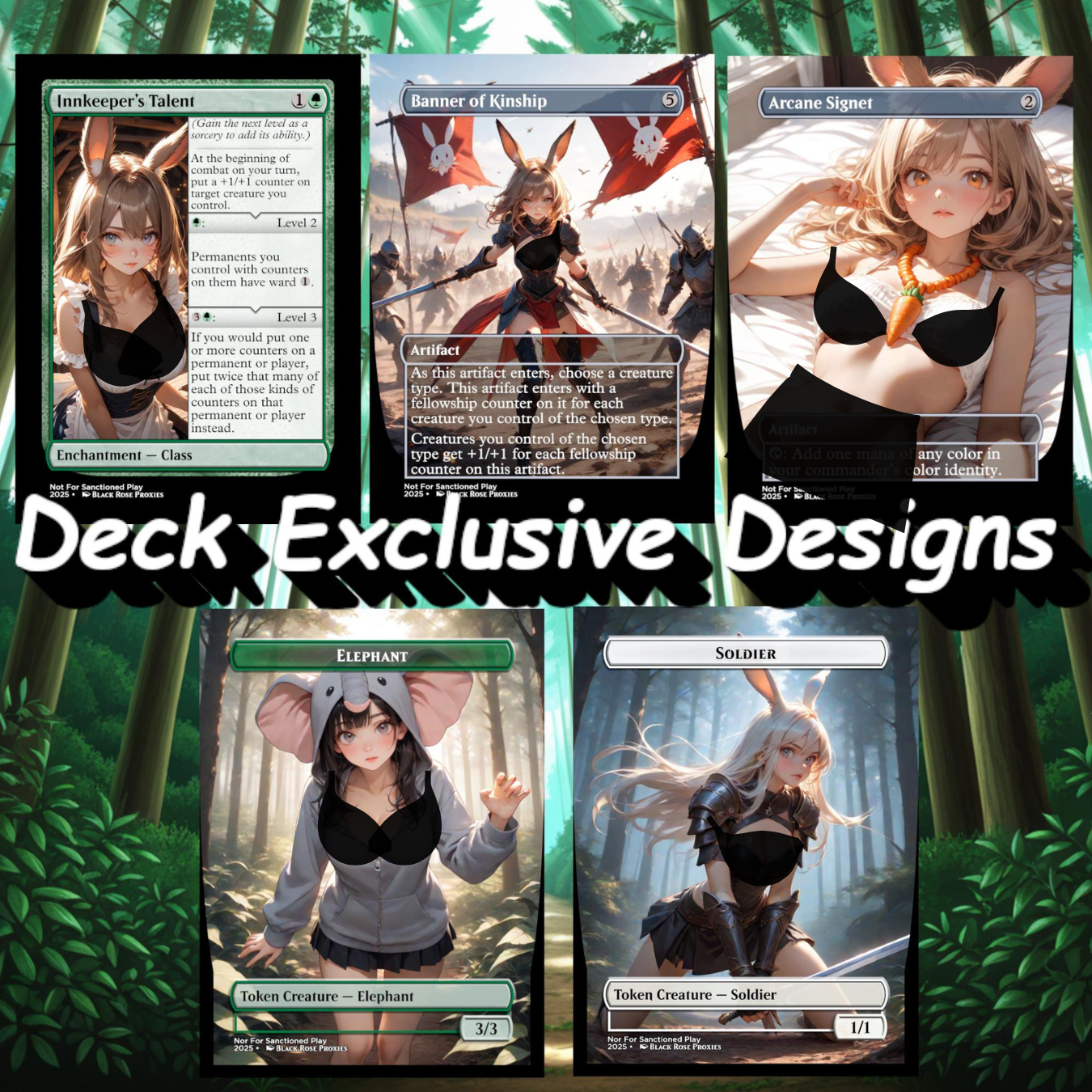 Baylen Full Custom Anime Commander Deck