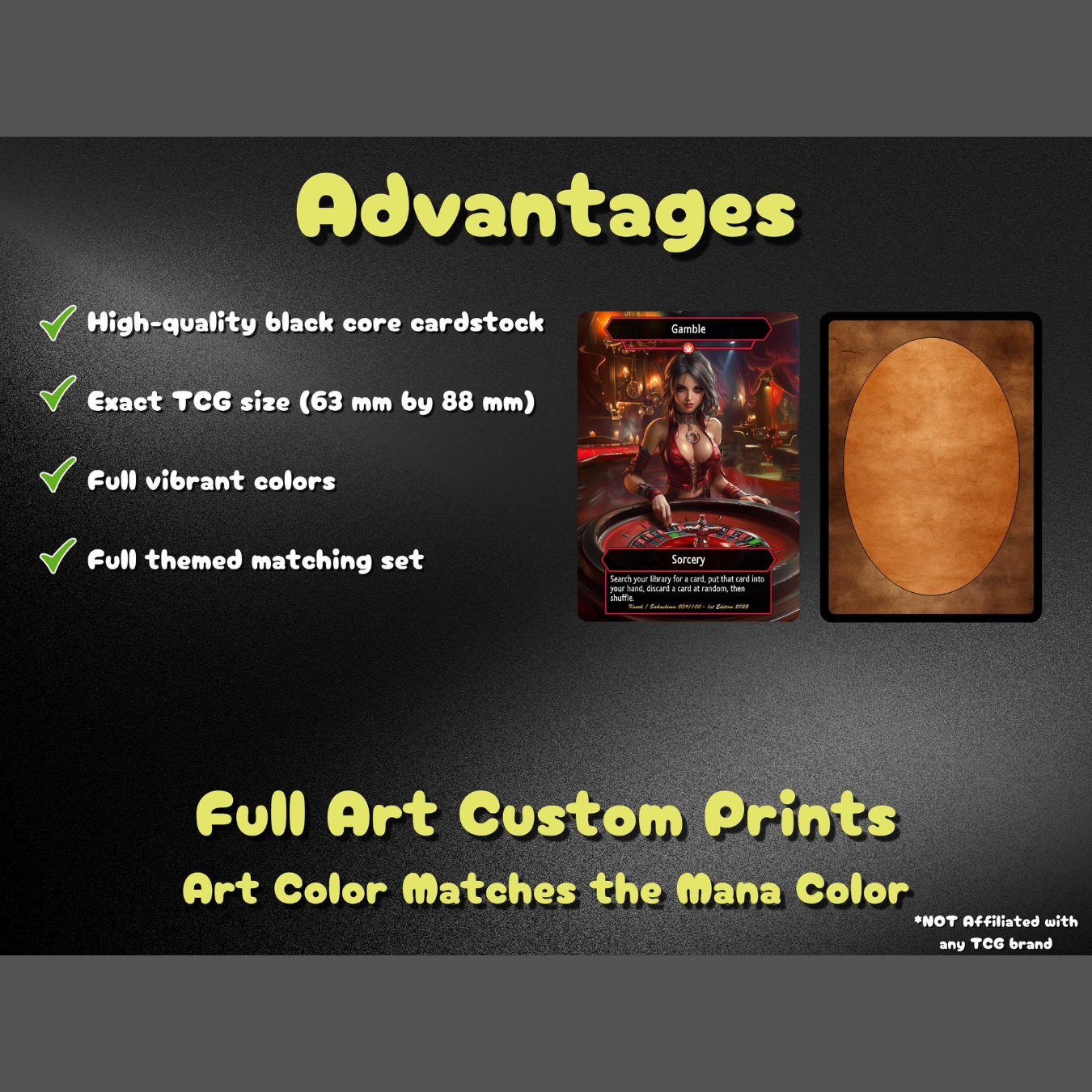 Krark Commander Coin Flip Deck – Custom Cards for Casual Play