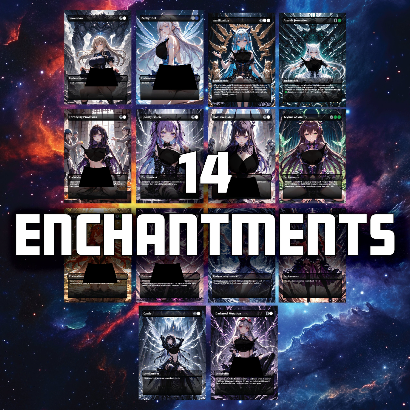 Custom Arcades, the Strategist Proxy Commander Deck - Sexy Art Edition