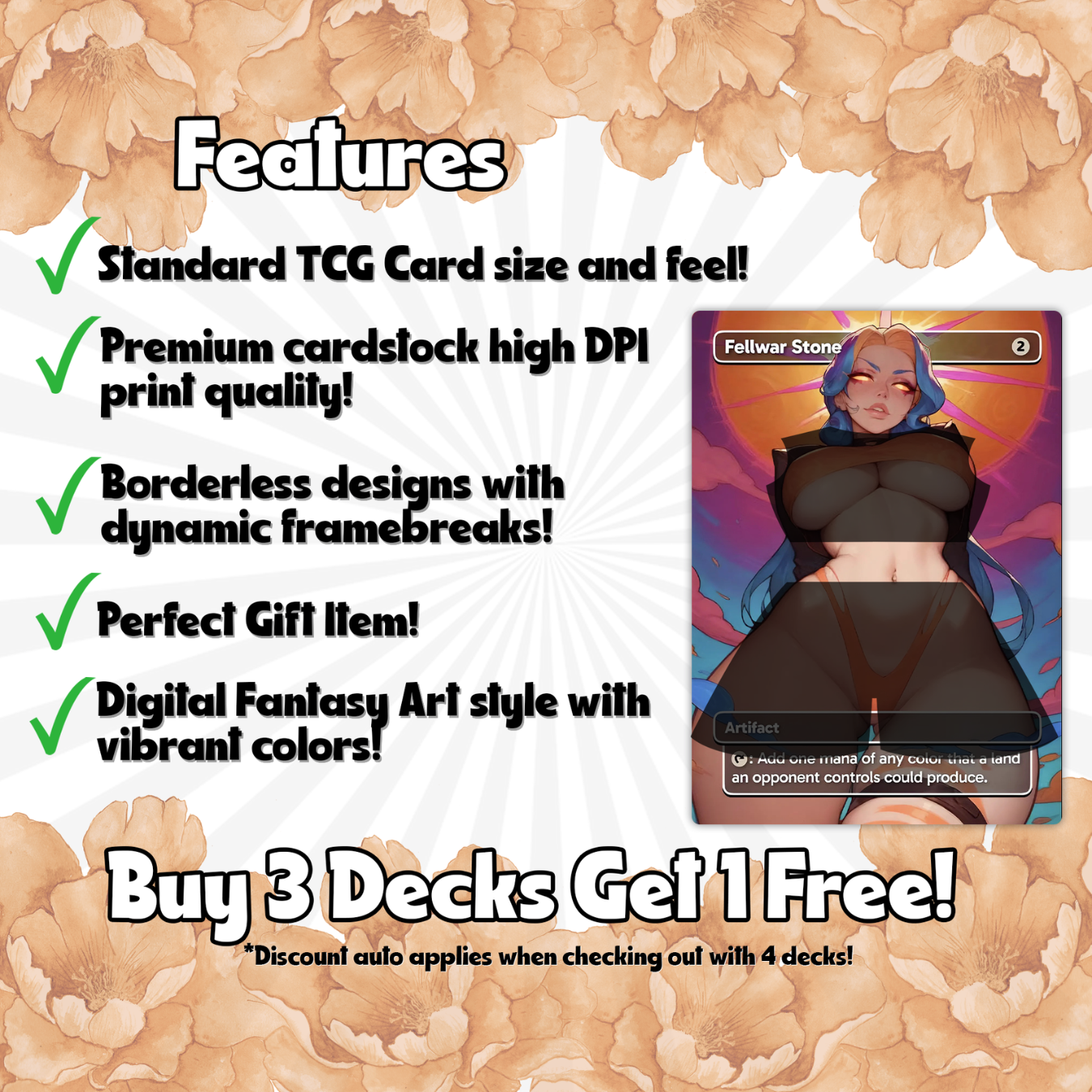 Kaalia of the Vast - Full MTG Proxy Commander EDH Deck - 108 cards - Tokens included - Waifu Anime Girls