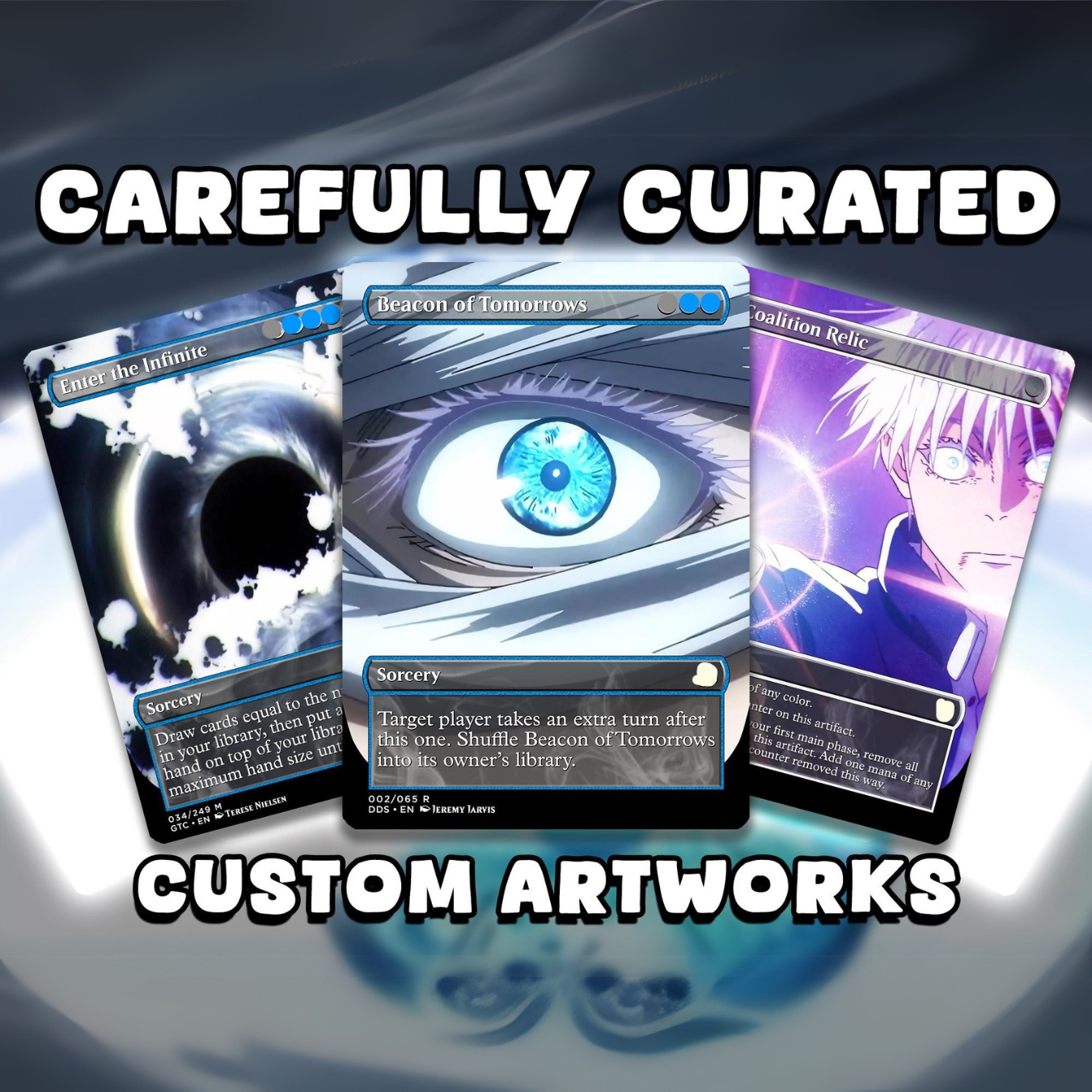 Jujutsu Kaisen EDH Commander Deck – Custom Anime-Inspired MTG Proxy Deck