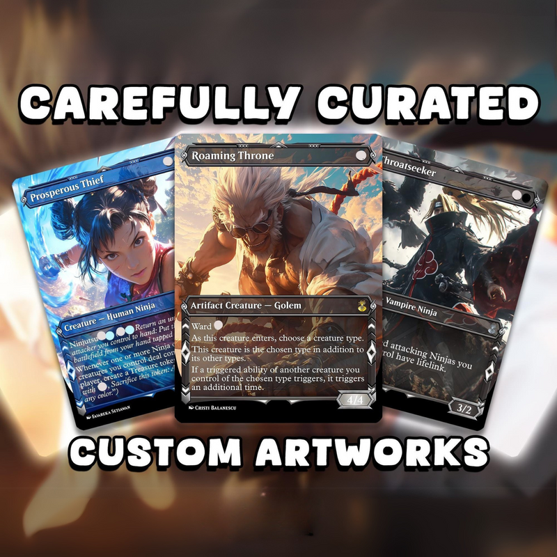 N.a.r.u.t.o N.i.n.j.a Commander Deck – Y.u.r.i.k.o R.e.i.m.a.g.i.n.e.d | F.a.s.t & S.n.e.a.k.y N.i.n.j.u.t.s.u EDH P.r.o.x.y
