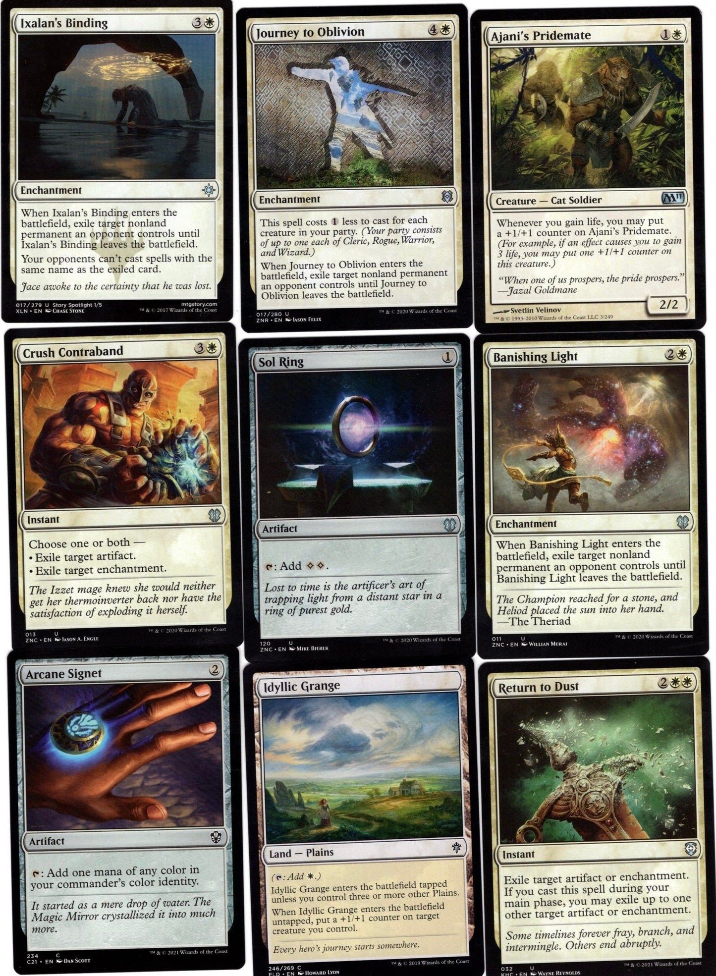 INDESTRUCTIBLE ANGELS-100 card MTG Deck-Commander-Magic the Gathering-Avacyn-Ready to Play