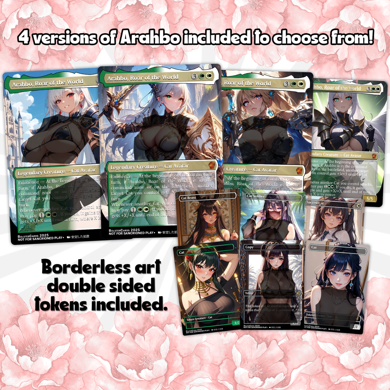 Arahbo, Roar of the World Anime Style Waifu Tribal Commander Deck Special Edition