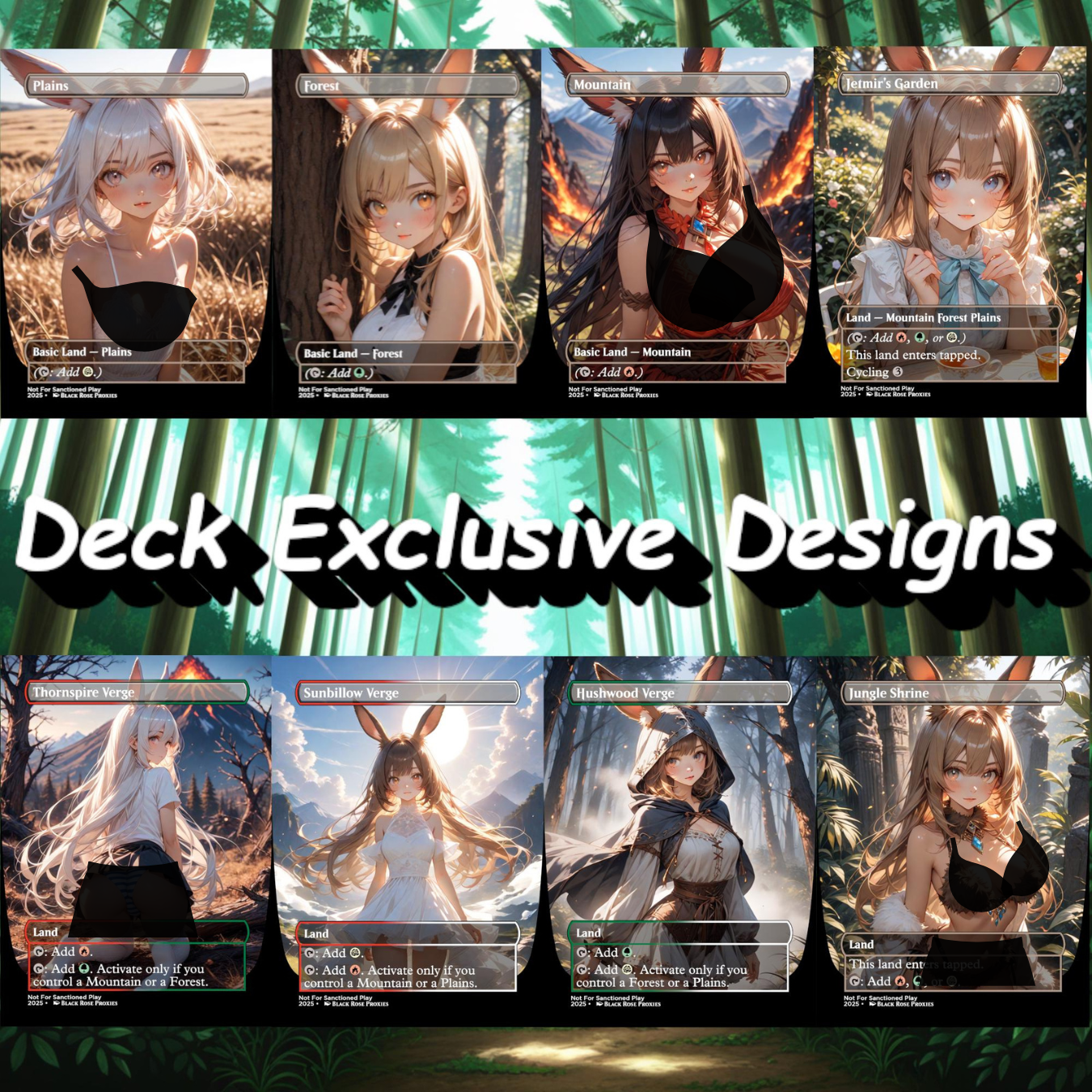 Baylen Full Custom Anime Commander Deck