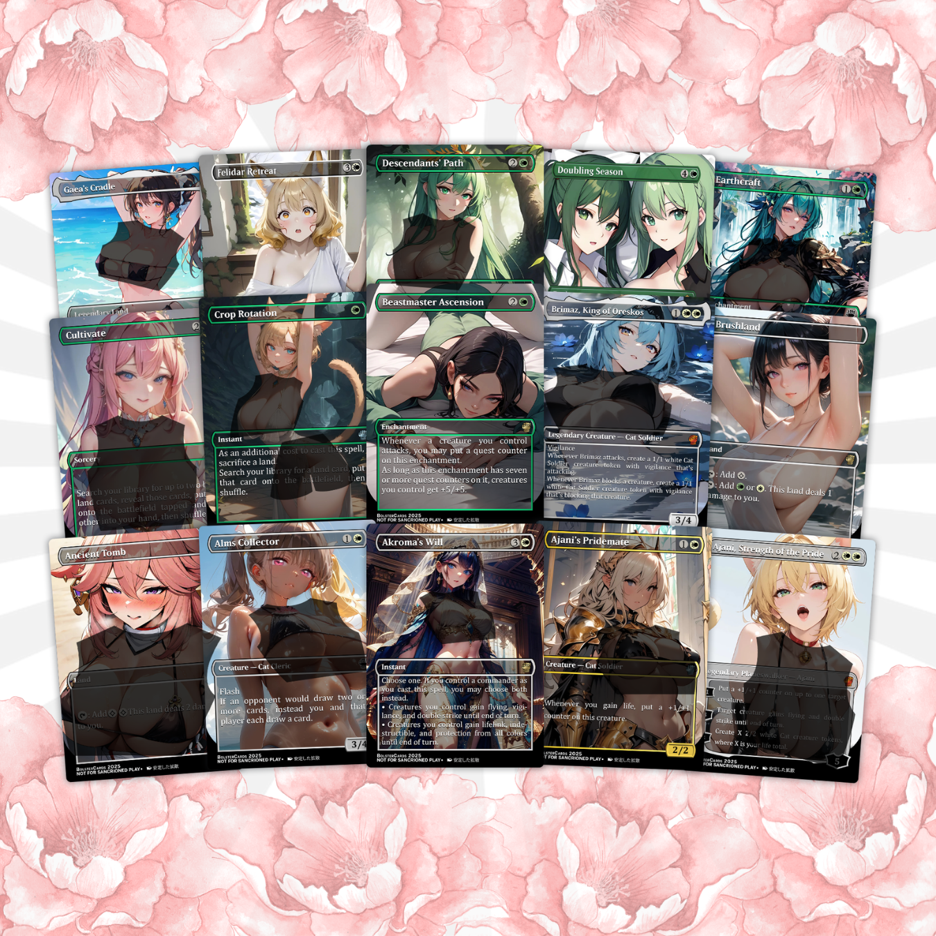 Arahbo, Roar of the World Anime Style Waifu Tribal Commander Deck Special Edition