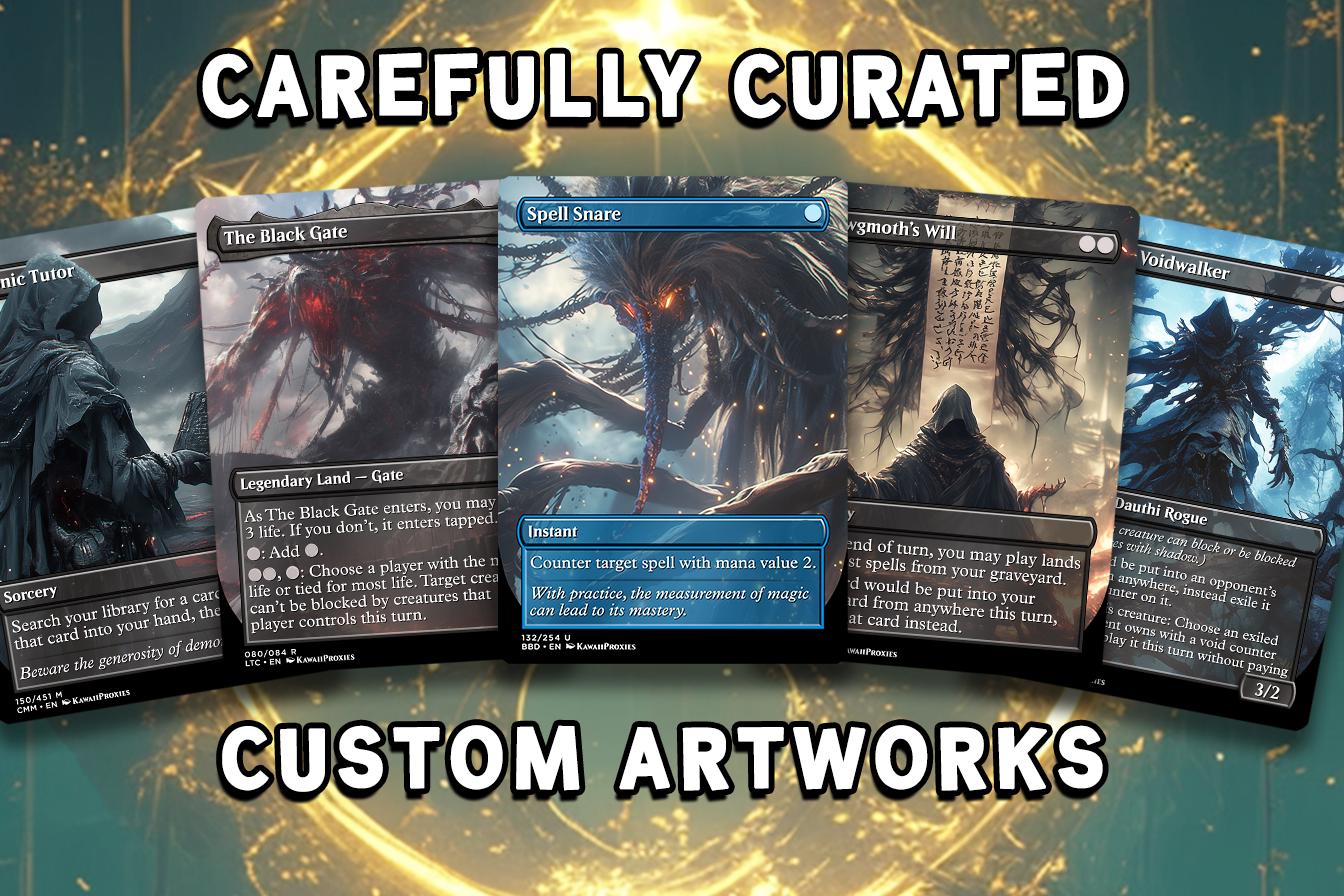 Mythological Creatures MTG Deck - Captain N'ghathrod EDH | Premium Deck | Custom Competitive 100+ Cards
