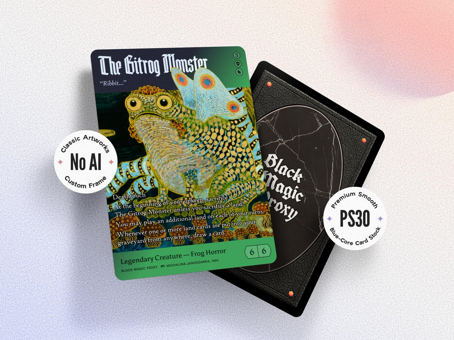The Gitrog Monster cEDH Commander Deck — 100+ Custom Art Playtest Cards for Commander EDH