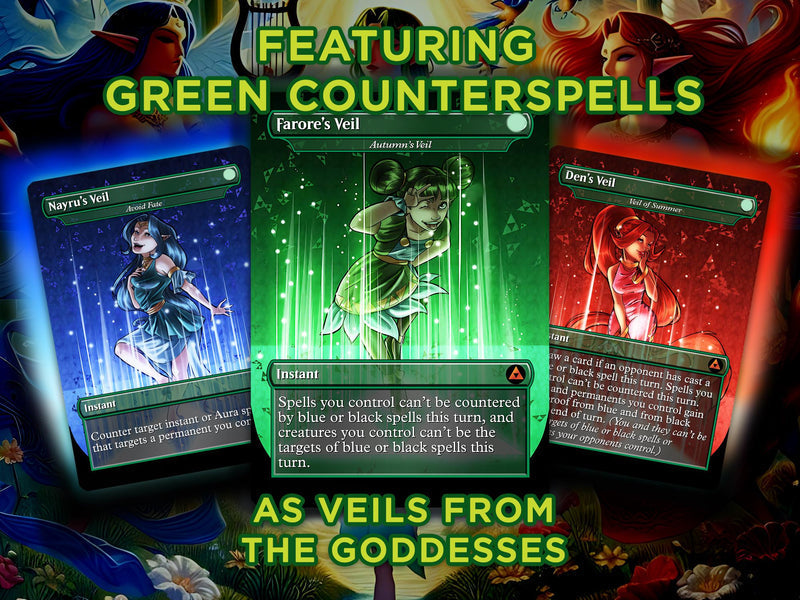 Ultimate Zelda MTG Commander Link EDH Proxy Deck