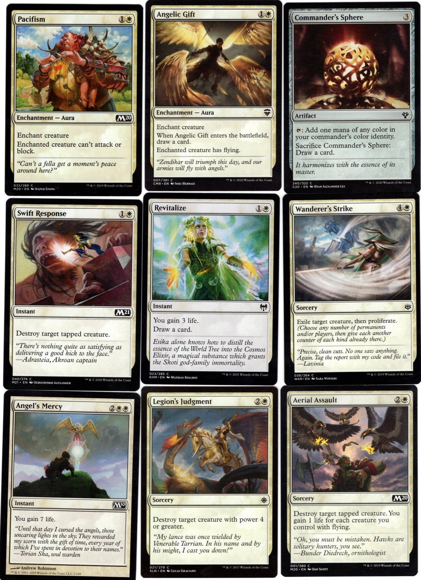 INDESTRUCTIBLE ANGELS-100 card MTG Deck-Commander-Magic the Gathering-Avacyn-Ready to Play