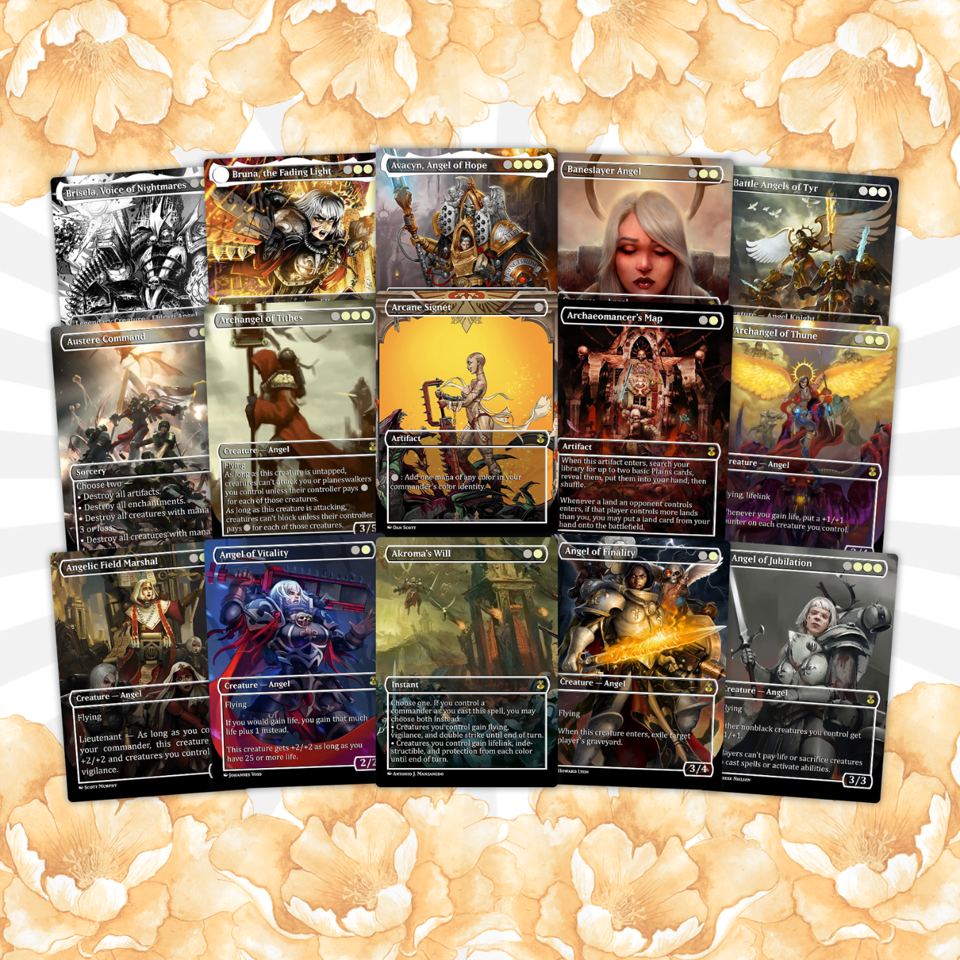 Heaven’s Wrath – Giada’s Space Nun Angel Crusade | Custom EDH Commander Deck