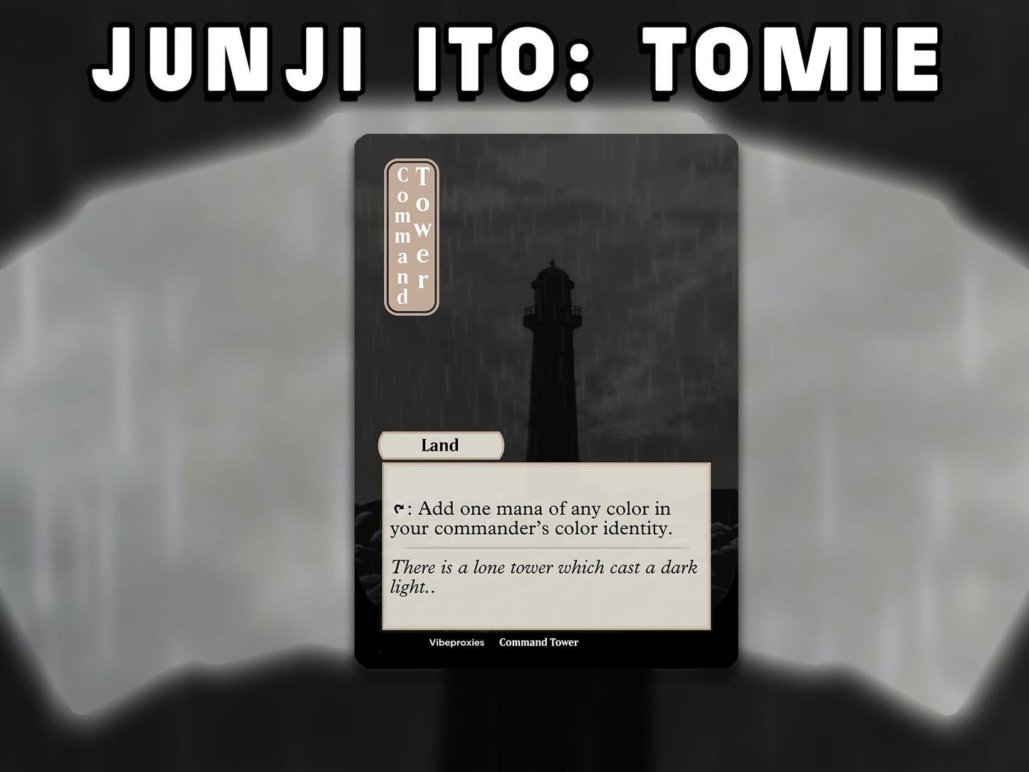 Junji Ito Deck - Tomie MTG Proxies - Commander Deck - Magic The Gathering - 100 Custom Cards Deck - CEDH