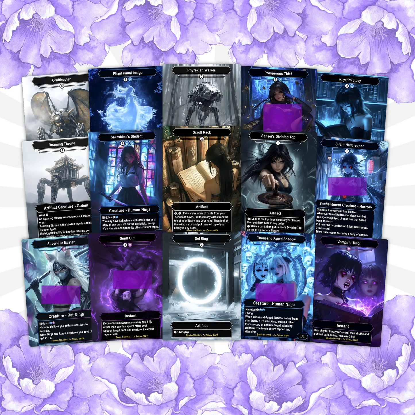 Yuriko Commander Ninja Deck – Custom Cards for Casual Play