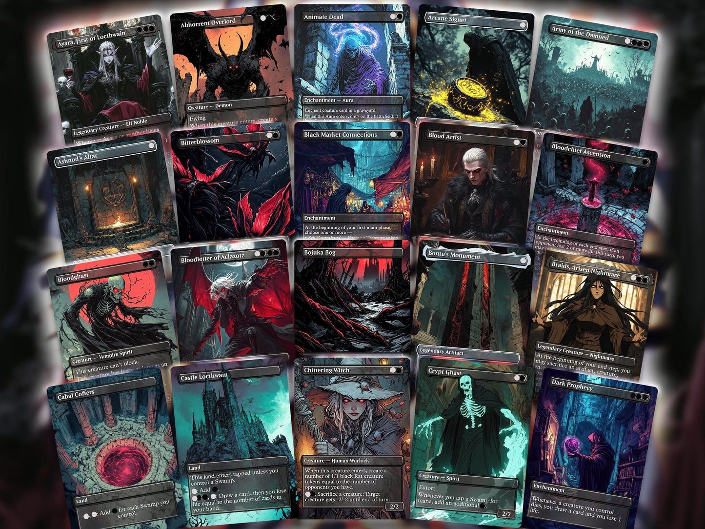 Ayara, death by 1000 cuts - Proxy EDH Deck - Gothic Sacrifice EDH Deck