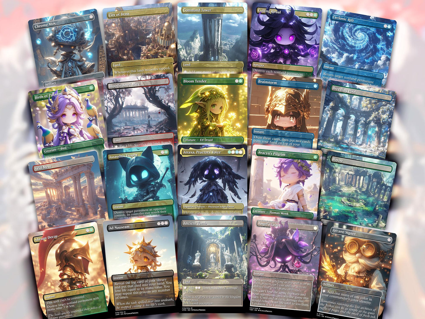 Greek Gods MTG Deck - Atraxa EDH | Premium The Evolution | Custom Competitive 100+ Cards