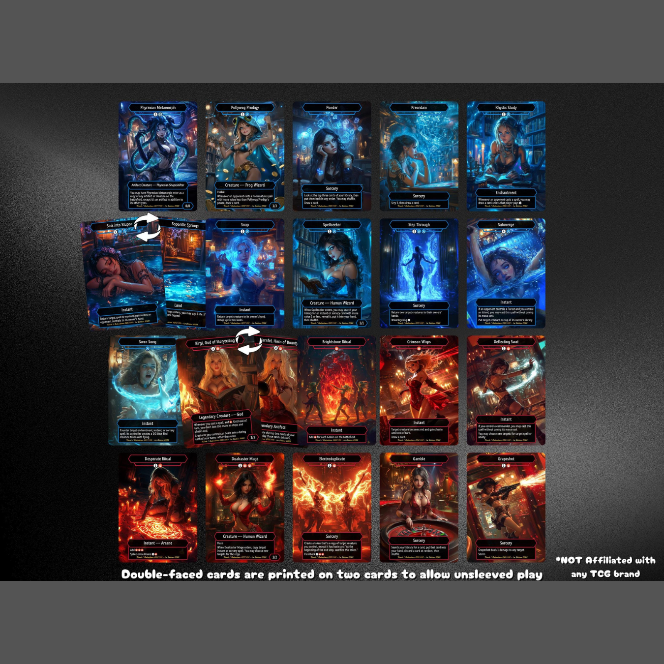 Krark Commander Coin Flip Deck – Custom Cards for Casual Play