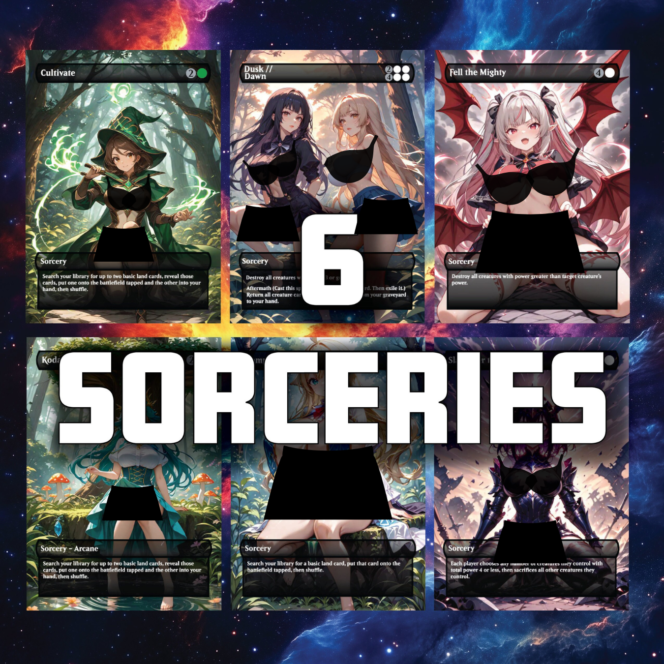 Custom Arcades, the Strategist Proxy Commander Deck - Sexy Art Edition