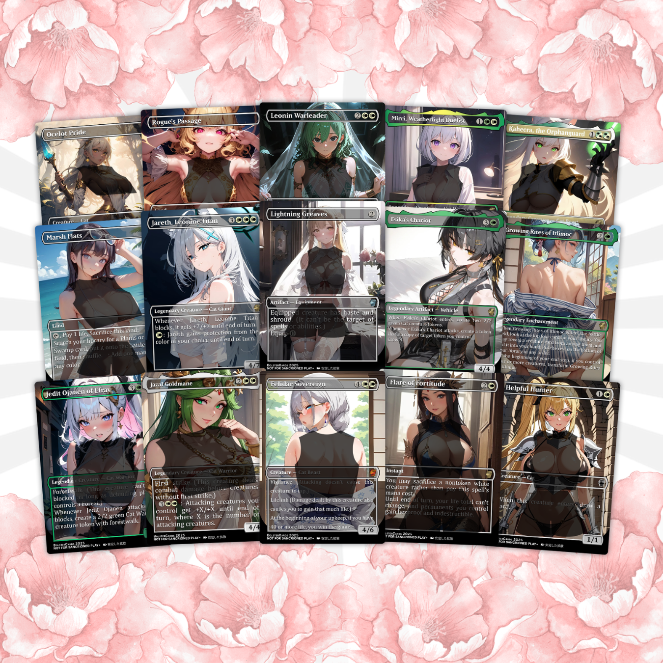 Arahbo, Roar of the World Anime Style Waifu Tribal Commander Deck Special Edition