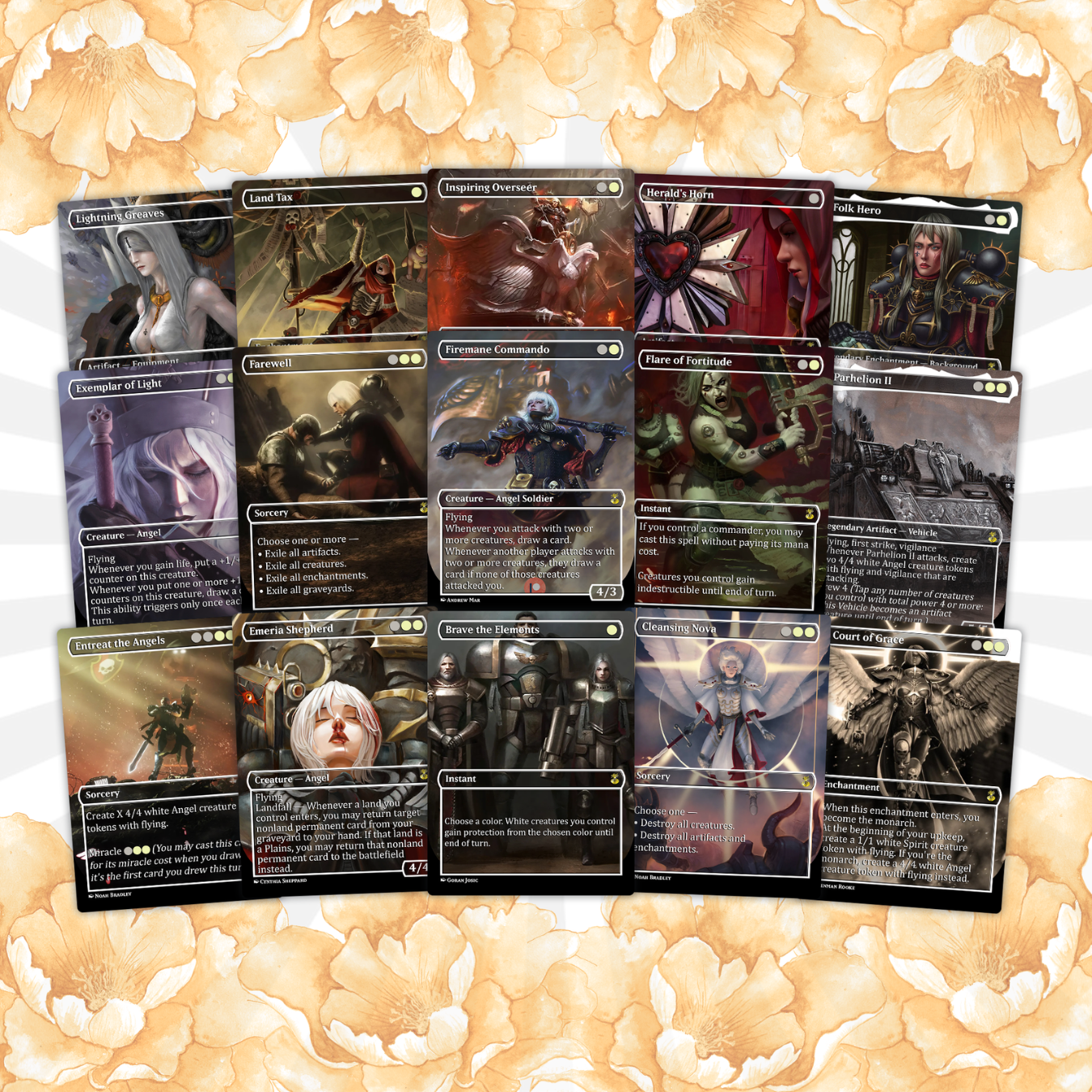 Heaven’s Wrath – Giada’s Space Nun Angel Crusade | Custom EDH Commander Deck