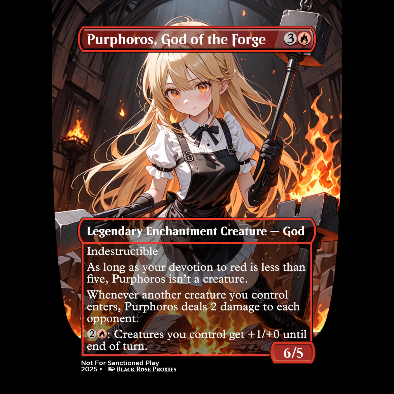 Baylen Full Custom Anime Commander Deck