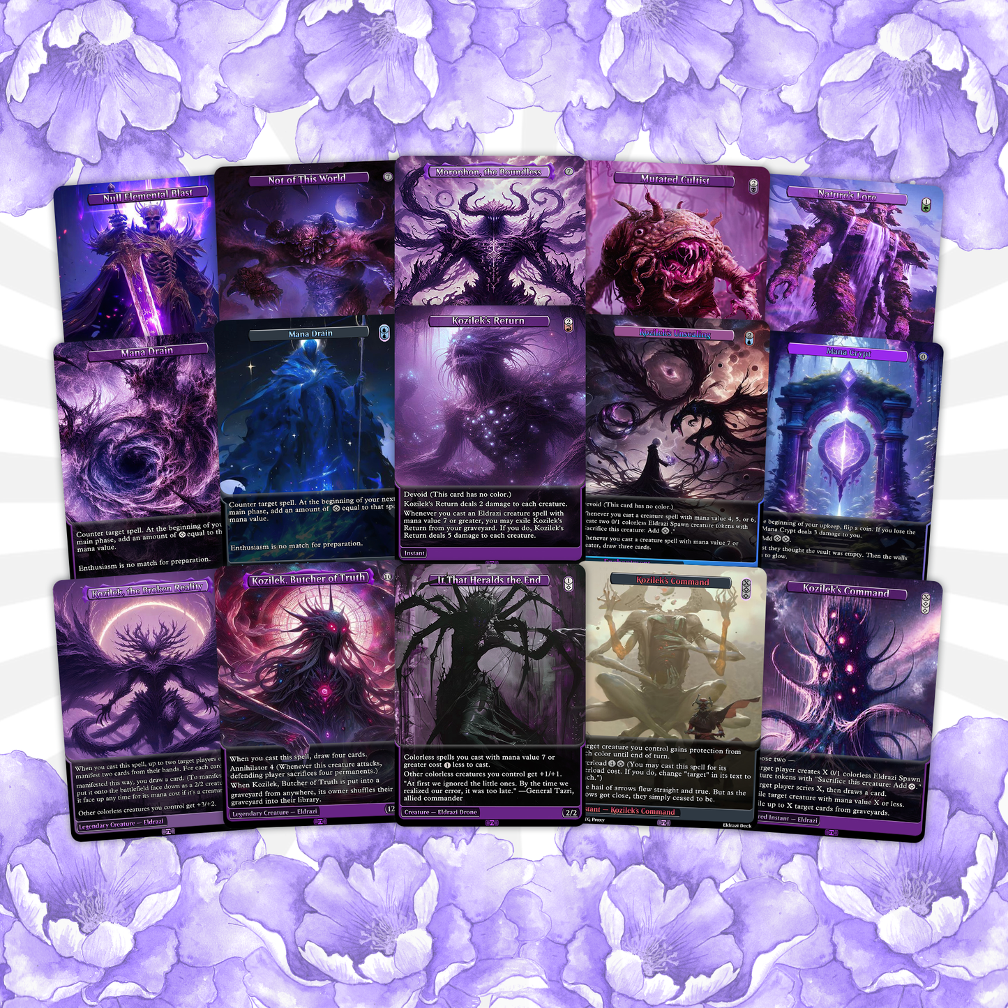 Eldrazi Tribal Commander Deck Ulalek