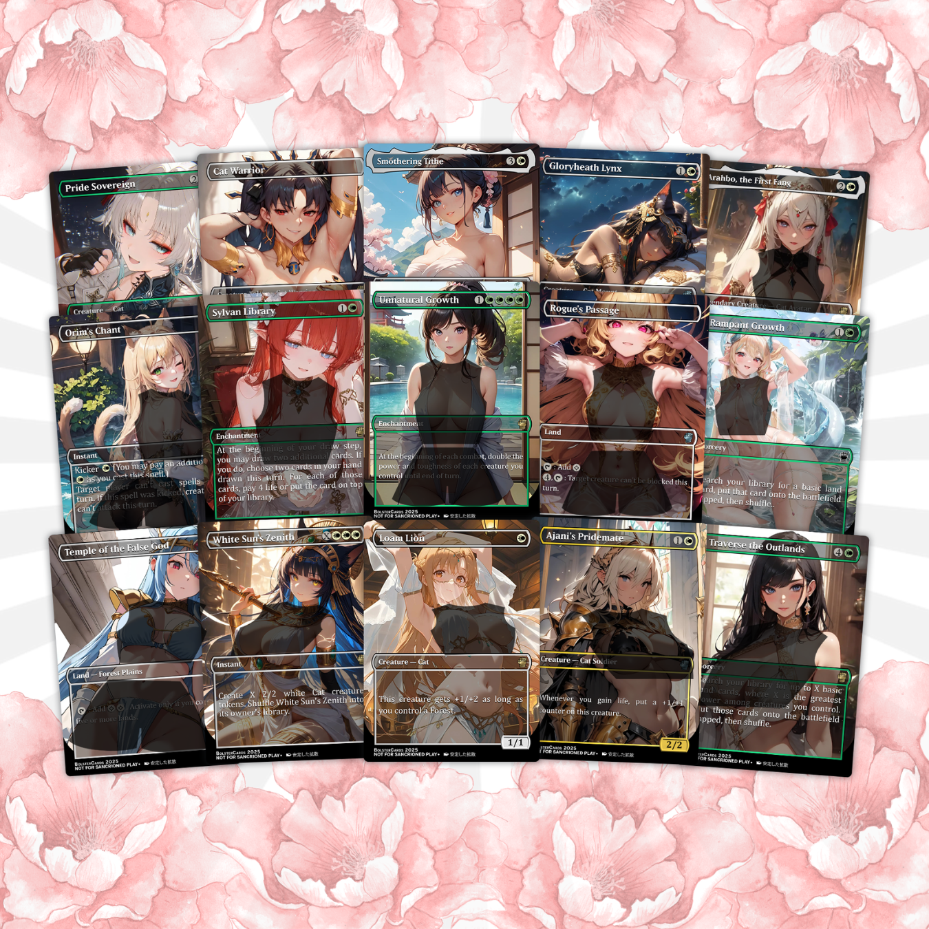 Arahbo, Roar of the World Anime Style Waifu Tribal Commander Deck Special Edition