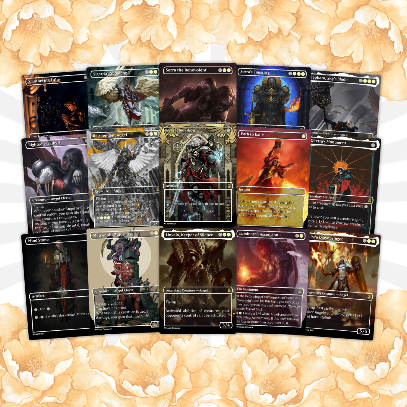 Heaven’s Wrath – Giada’s Space Nun Angel Crusade | Custom EDH Commander Deck