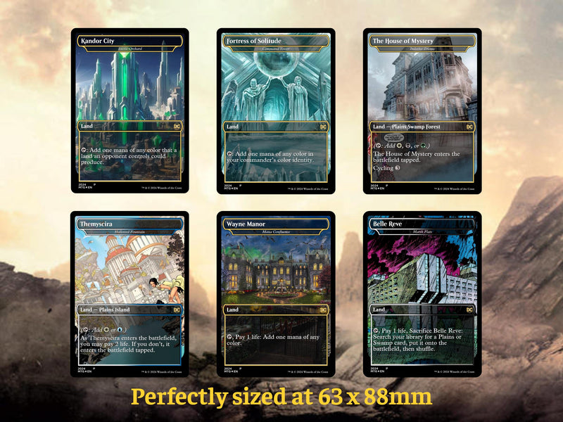 D.C Commander Deck • S.u.p.e.r.m.a.n • Forge a New Legacy in the M.T.G Multiverse! • Custom M.T.G Cards • P.r.e.m.i.u.m P.r.o.x.y Cards • Complete EDh Deck