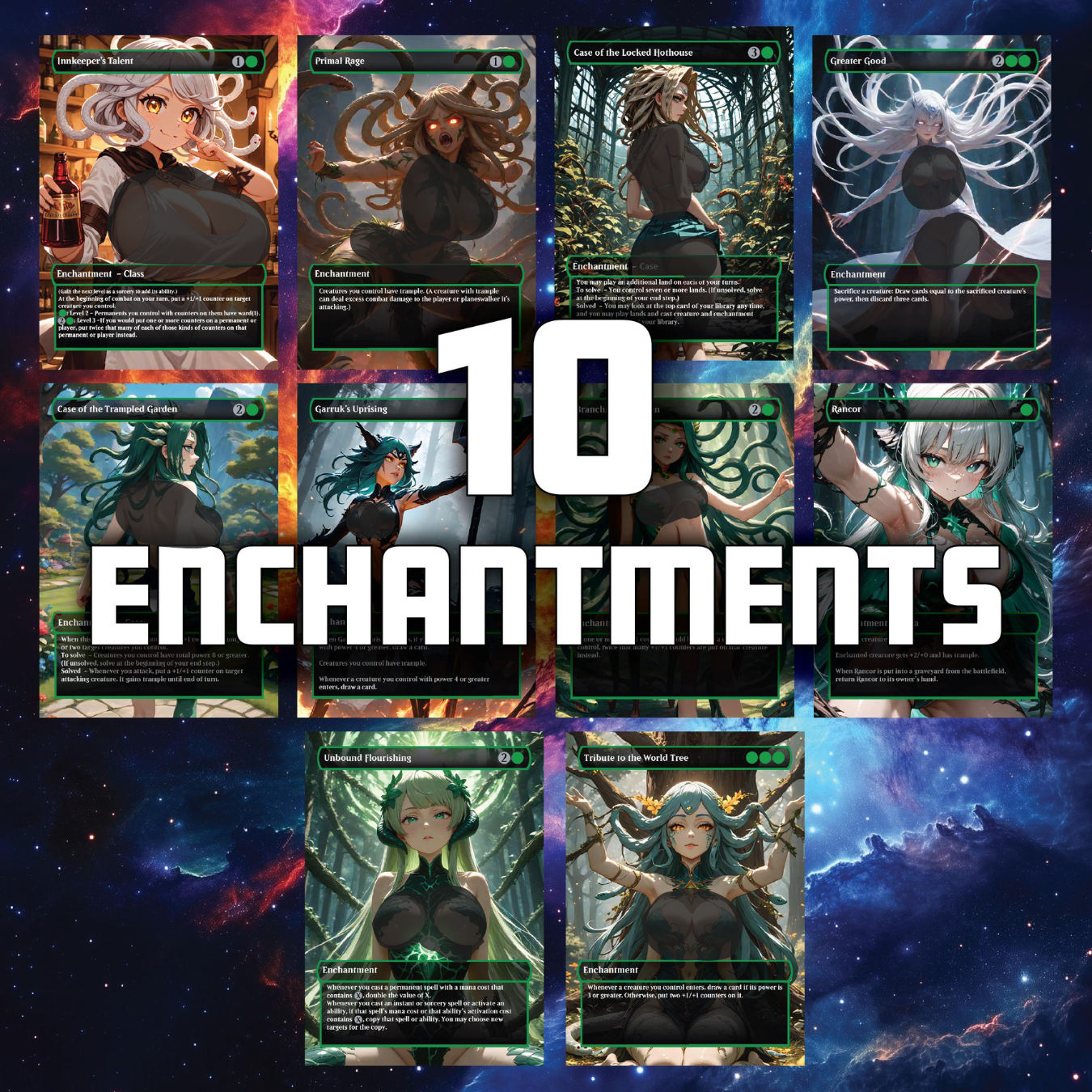 Gargos, Vicious Watcher: Sexy Custom Proxy Commander Deck – Unleash the Hydra Queen!