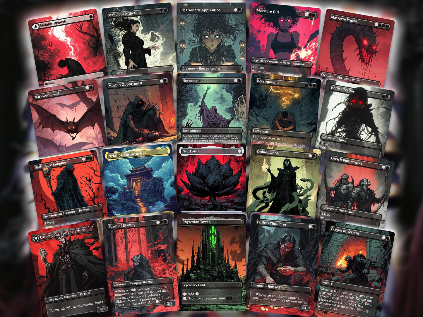 Ayara, death by 1000 cuts - Proxy EDH Deck - Gothic Sacrifice EDH Deck