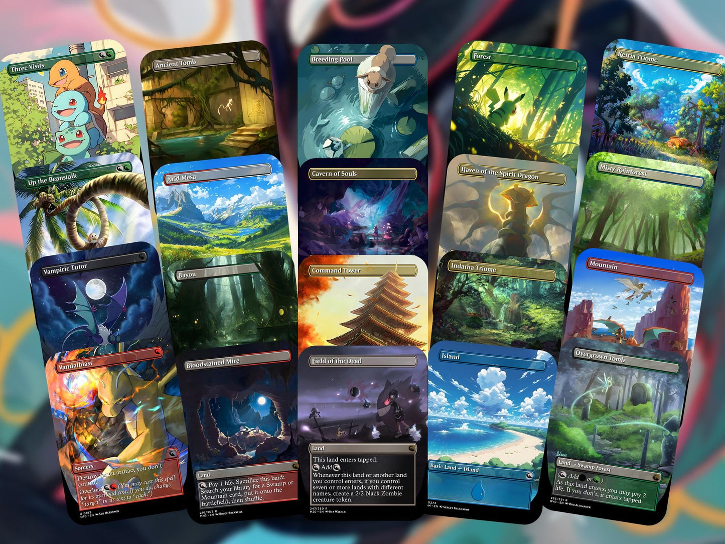 The Ur-Dragon EDH Proxy Deck - P.o.k.é.m.o.n Art, T.a.r.k.i.r Dragonstor.m, Dragon Tribal Commander