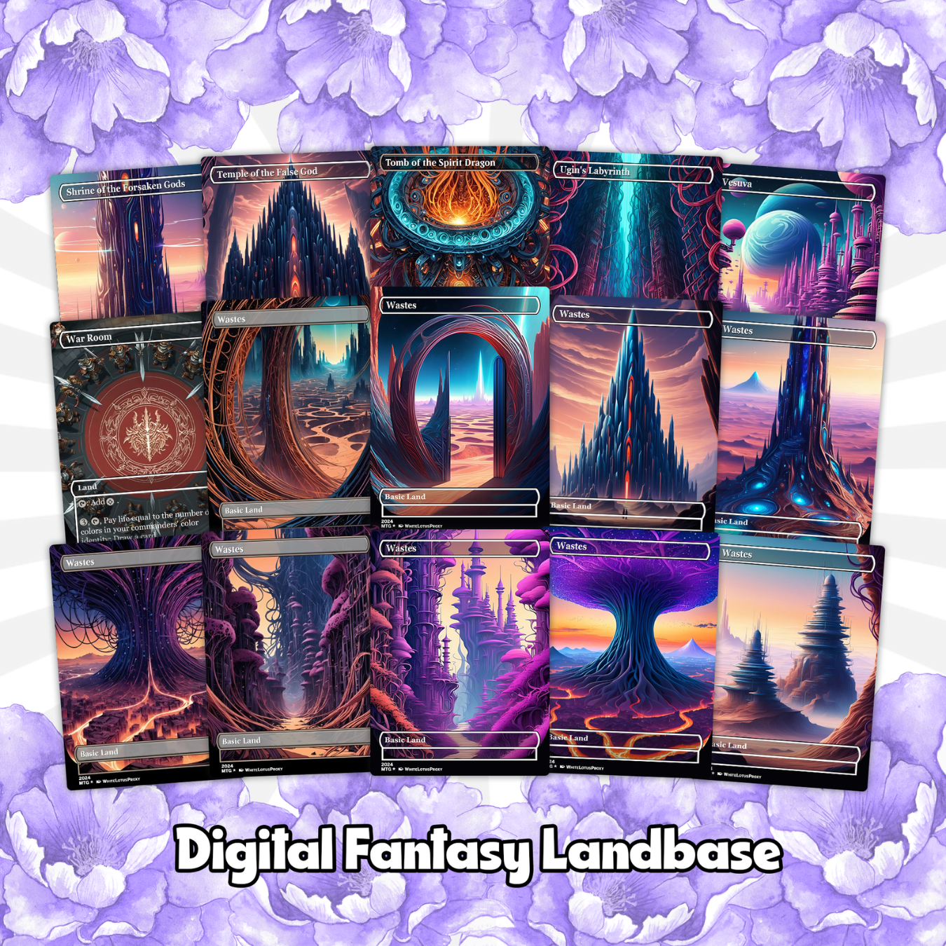 Zhulodok Eldrazi Anime Waifu Proxy Commander Deck Special Edition Custom EDH Deck English High Quality Cards
