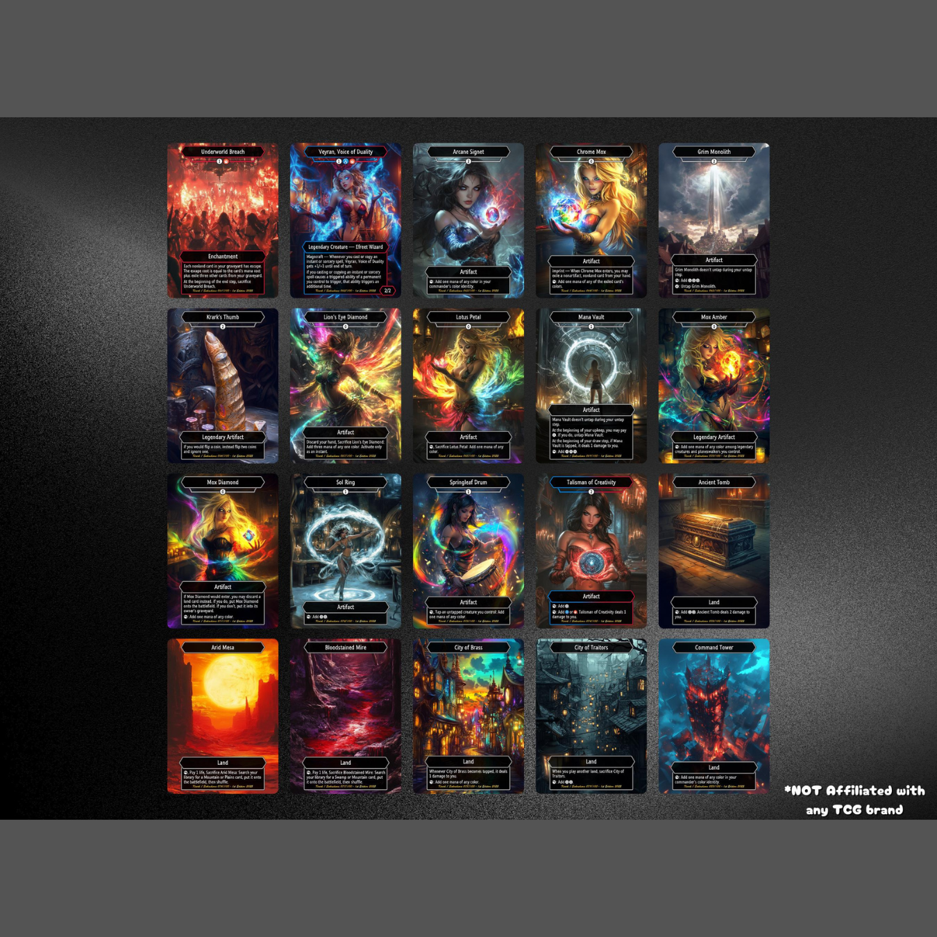 Krark Commander Coin Flip Deck – Custom Cards for Casual Play