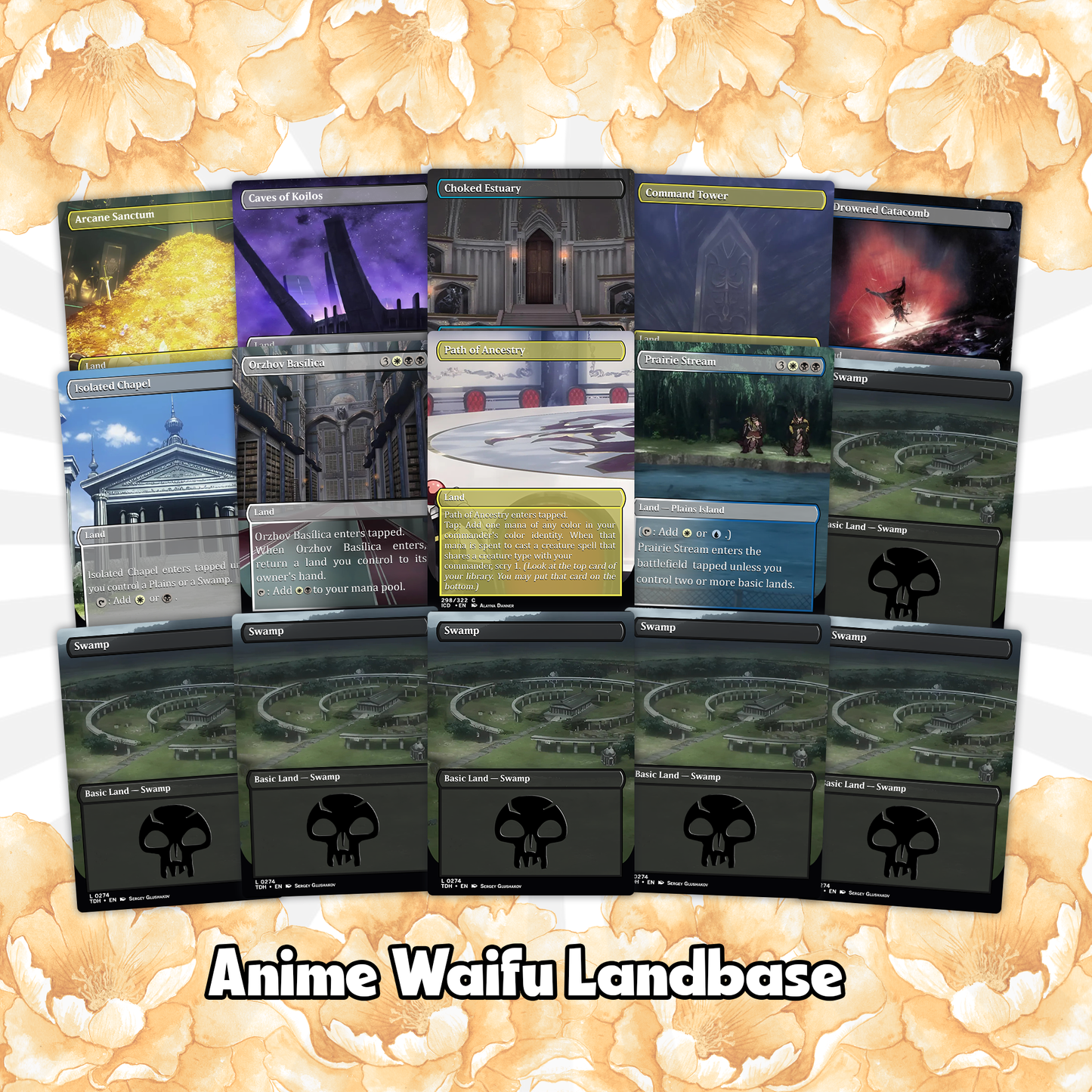 Overlord Zombie Tribal EDH Deck – Custom Anime-Inspired Deck