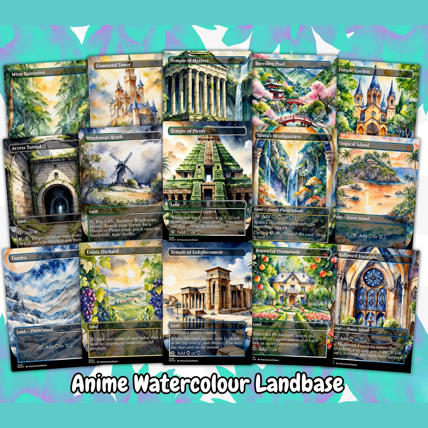 Arcades Walls/Butts Themed Defender Tribal Anime Waifu Proxy Commander Deck Custom Proxy EDH Defender English High Quality Cards