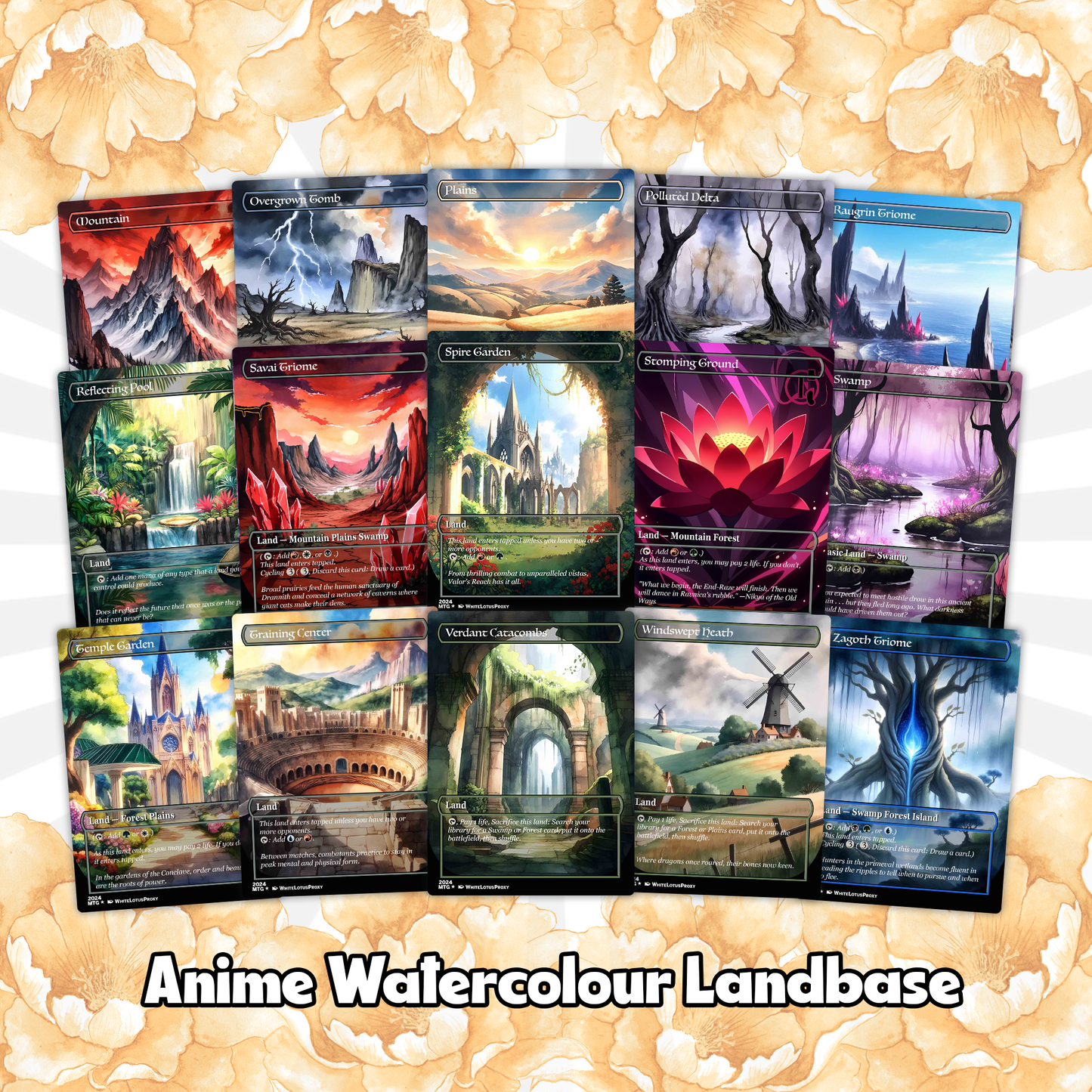 The Ur Dragon Anime Waifu Proxy Commander Deck Custom Proxy EDH Dragon Tribal English High Quality Cards