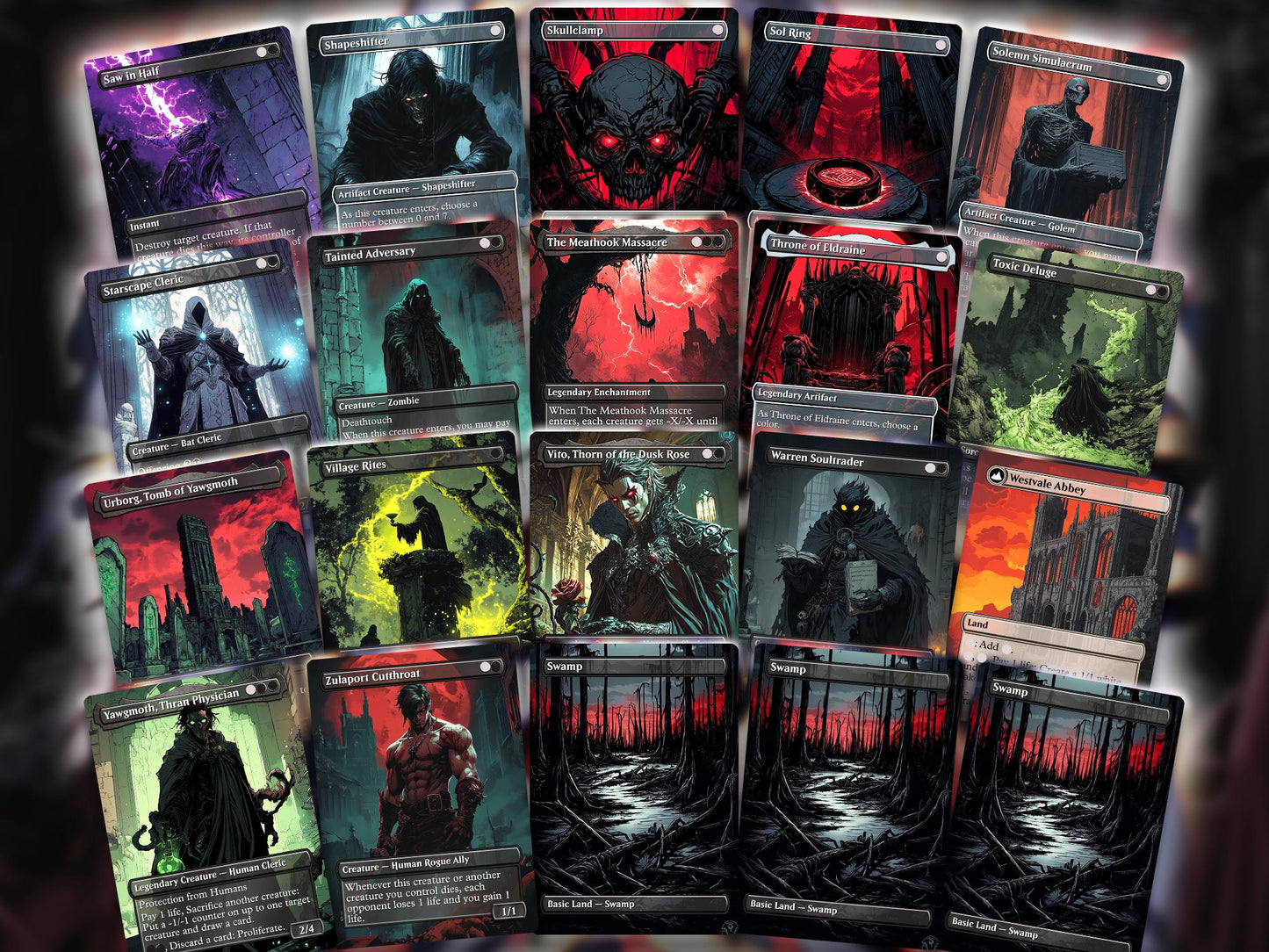 Ayara, death by 1000 cuts - Proxy EDH Deck - Gothic Sacrifice EDH Deck