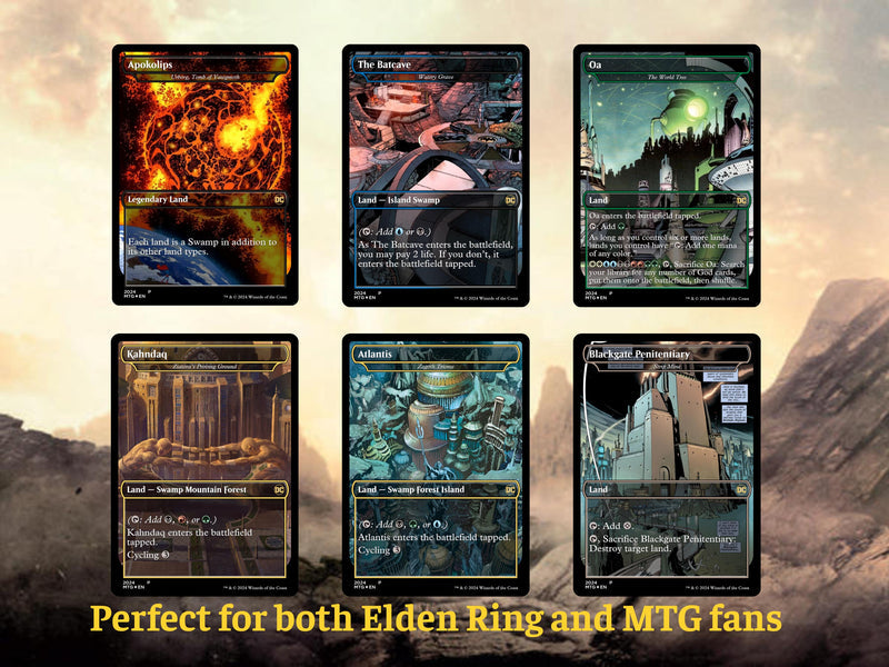 D.C Commander Deck • S.u.p.e.r.m.a.n • Forge a New Legacy in the M.T.G Multiverse! • Custom M.T.G Cards • P.r.e.m.i.u.m P.r.o.x.y Cards • Complete EDh Deck