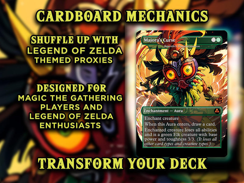 Ultimate Zelda MTG Commander Link EDH Proxy Deck